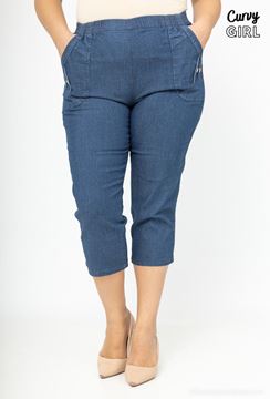 Immagine di CURVY GIRL DENIM STRETCH THREE QUARTER